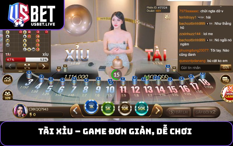 Tài Xỉu – Game đơn giản, dễ chơi